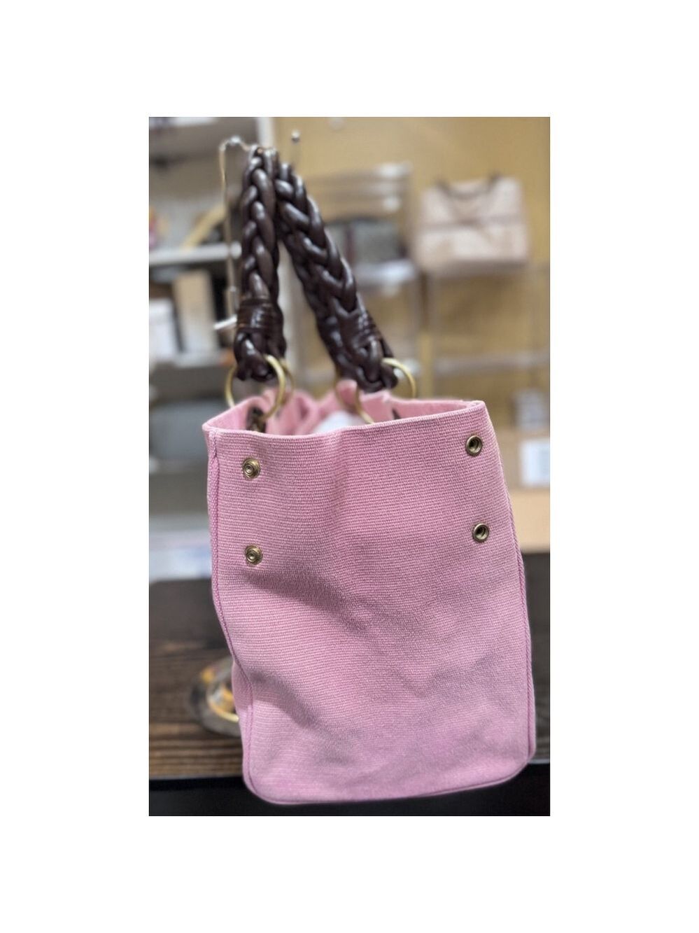 Bottega Veneta Sardegna Canvas Tote - Picture 7 of 16